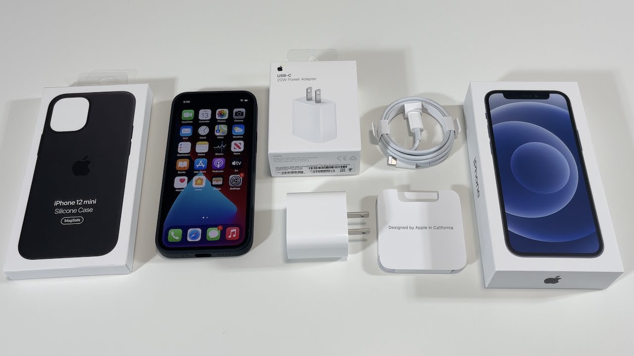 Распаковка iPhone 12 Mini: черный! iPhone 12 Pro Max или iPhone 12 Mini?
