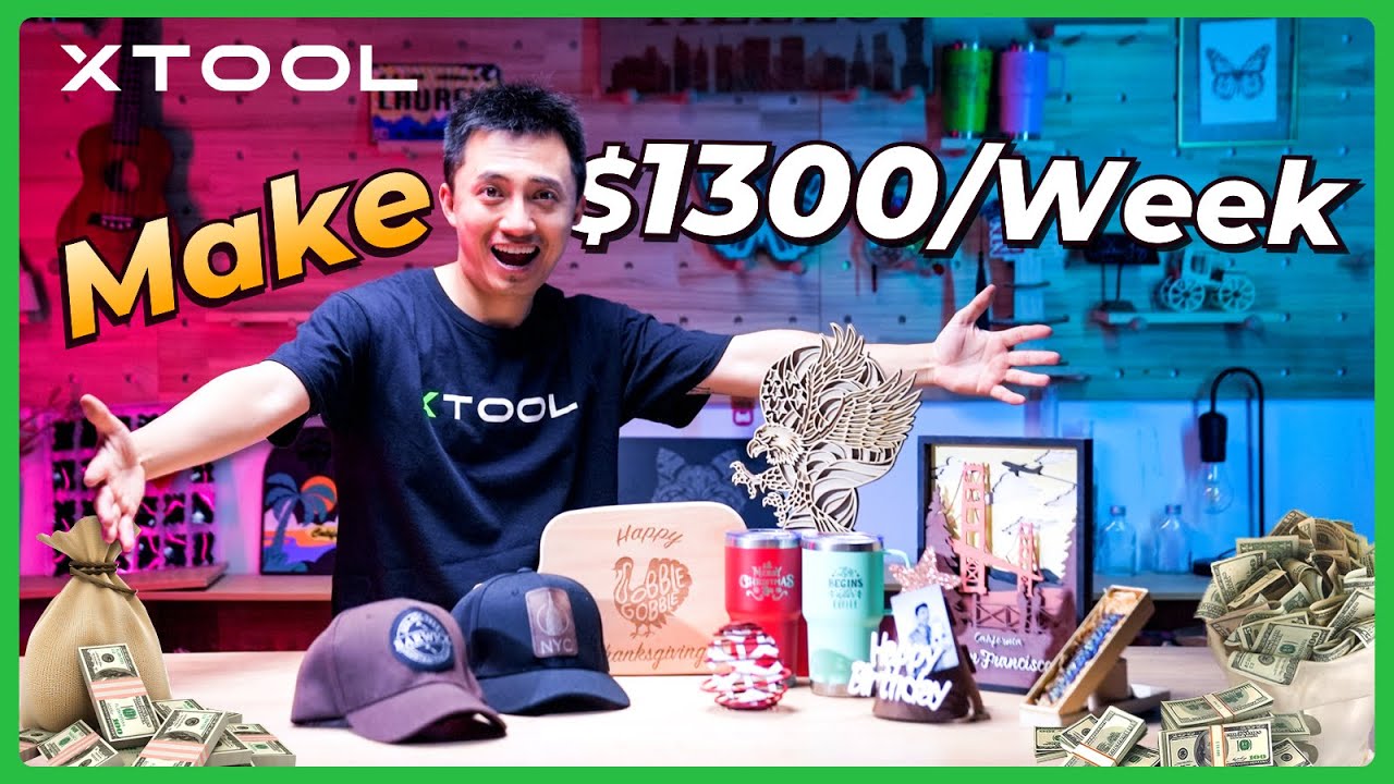 Top 5 Products to Sell with Laser Machines! xTool Small Business Tips