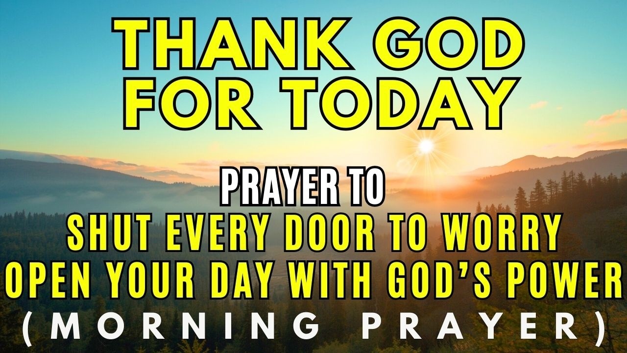 A Powerful Morning Prayer of Protection and Strength | Guard Your Family and Mind Today