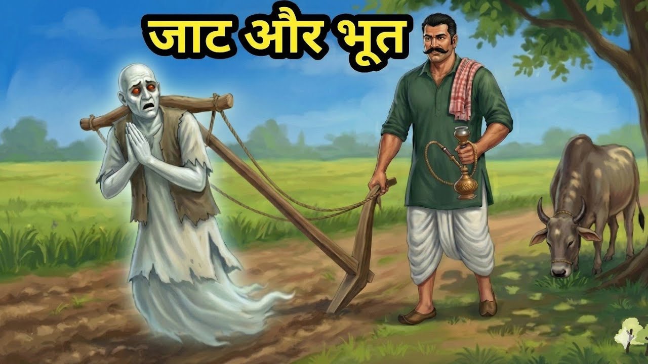 जाट ने भूत को बना लिया बैल। पथरीली जमीन में उगाया सोना। हिंदी कहानी। 