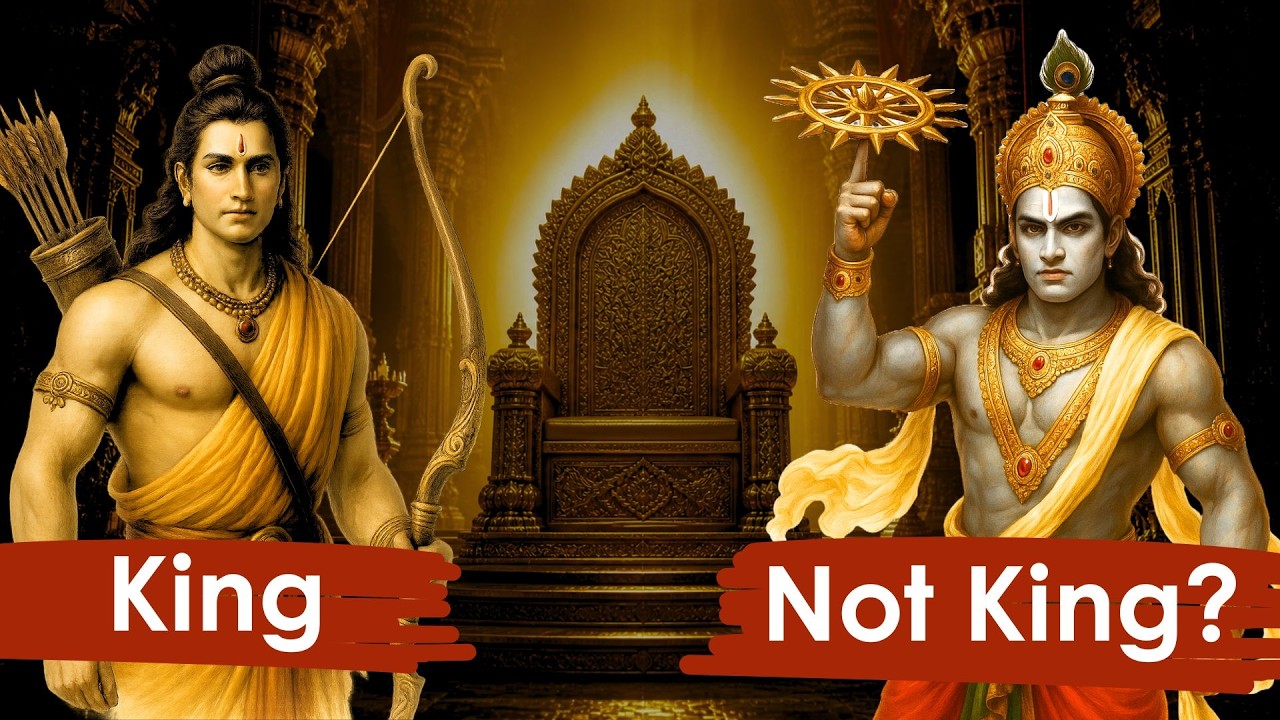 Why Rama is King but Krishna is Not a King?