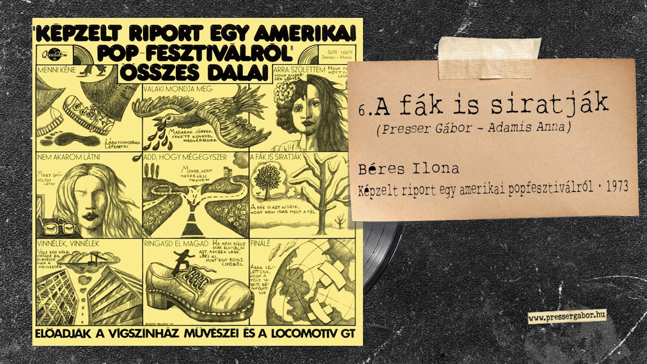 A FÁK IS SIRATJÁK -  Képzelt riport egy amerikai popfesztiválról 1973