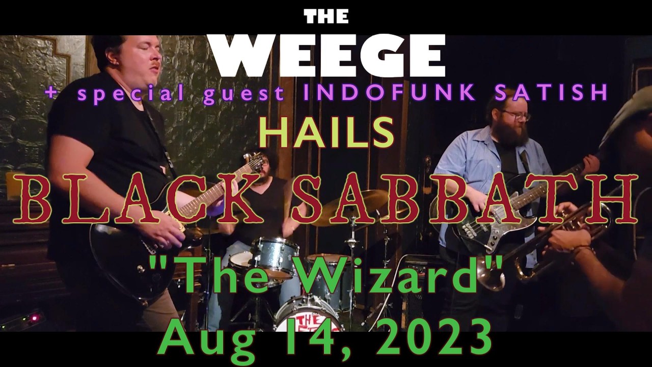 The Weege hails Black Sabbath! 