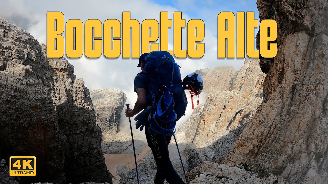 VIA FERRATA DELLE BOCCHETTE ALTE 🥾 Dal rifugio ALIMONTA al rifugio TUCKETT