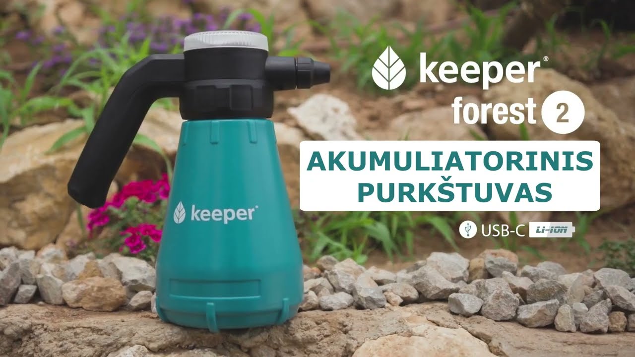 Akumuliatorinis purk&scaron;tuvas Keeper Forest 2