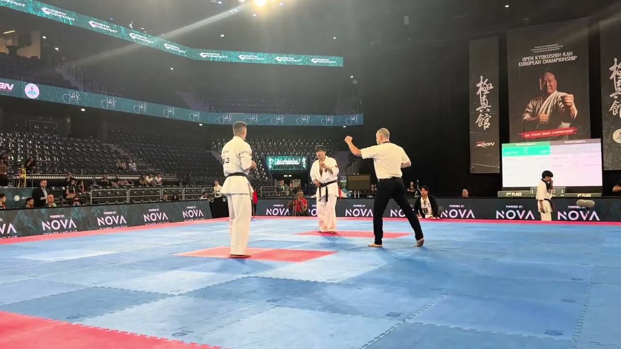 Hugo Cruz VS Masazumi Nakayama | European Championship Kyokushin-Kan 2024
