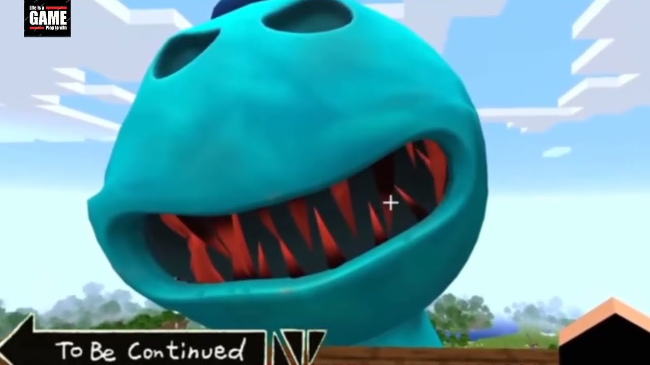 I found scary catnap and ghost in Minecraft 