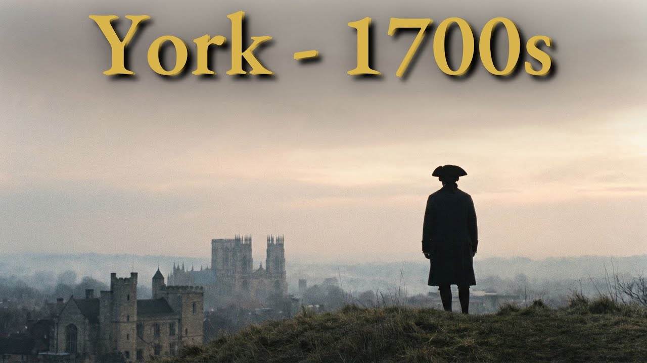 York 1700s: How an English City Worked Before Industry (AI Reconstruction)