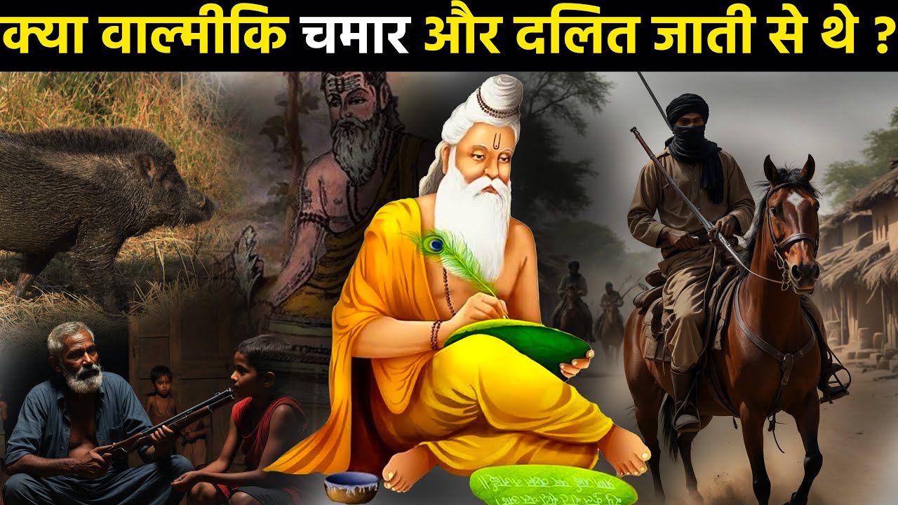 क्या वाल्मीकि चमार और दलित जाती से थे ? | महर्षि वाल्मीकि जी की जाती क्या थी? | Cast of Valmiki
