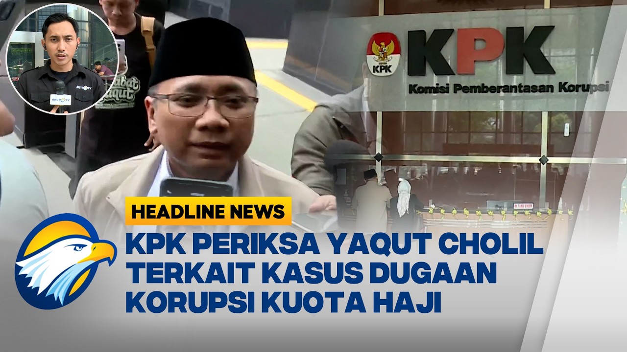 [HEADLINE NEWS, 12/03] Yaqut Cholil Penuhi Panggilan KPK Setelah Praperadilan Ditolak