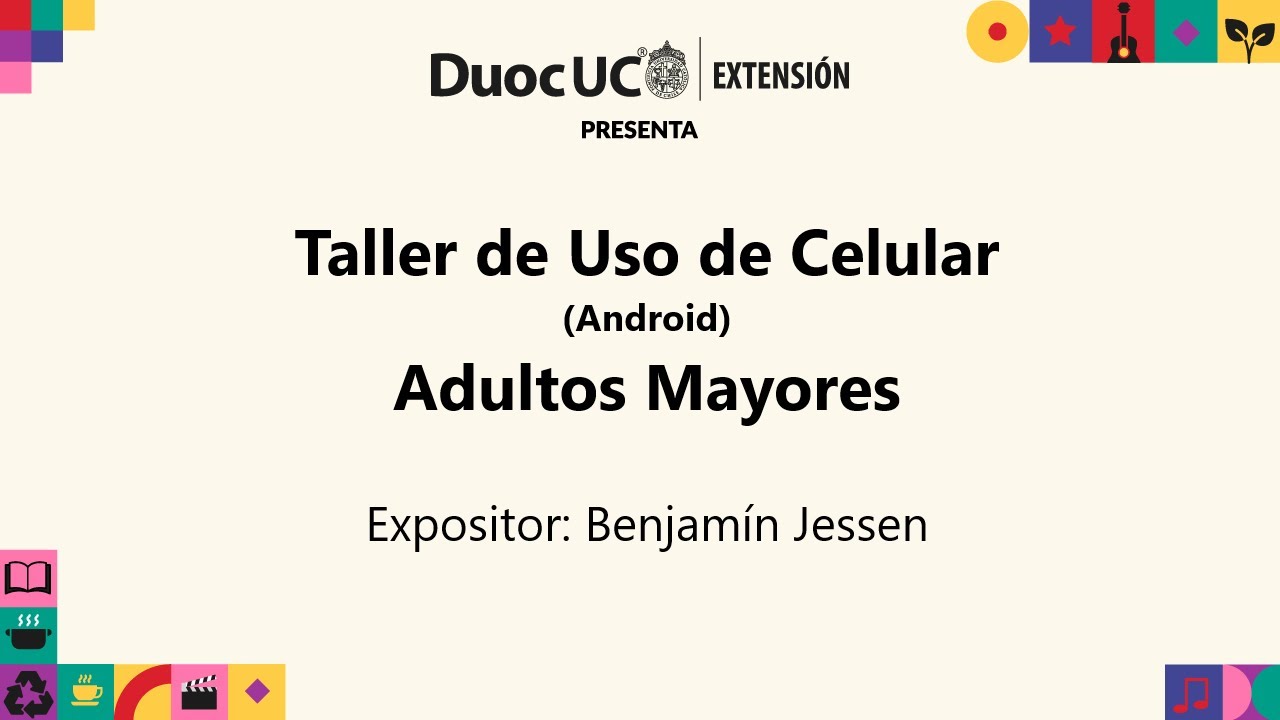 Taller Uso de Celular Android para Adultos Mayores
