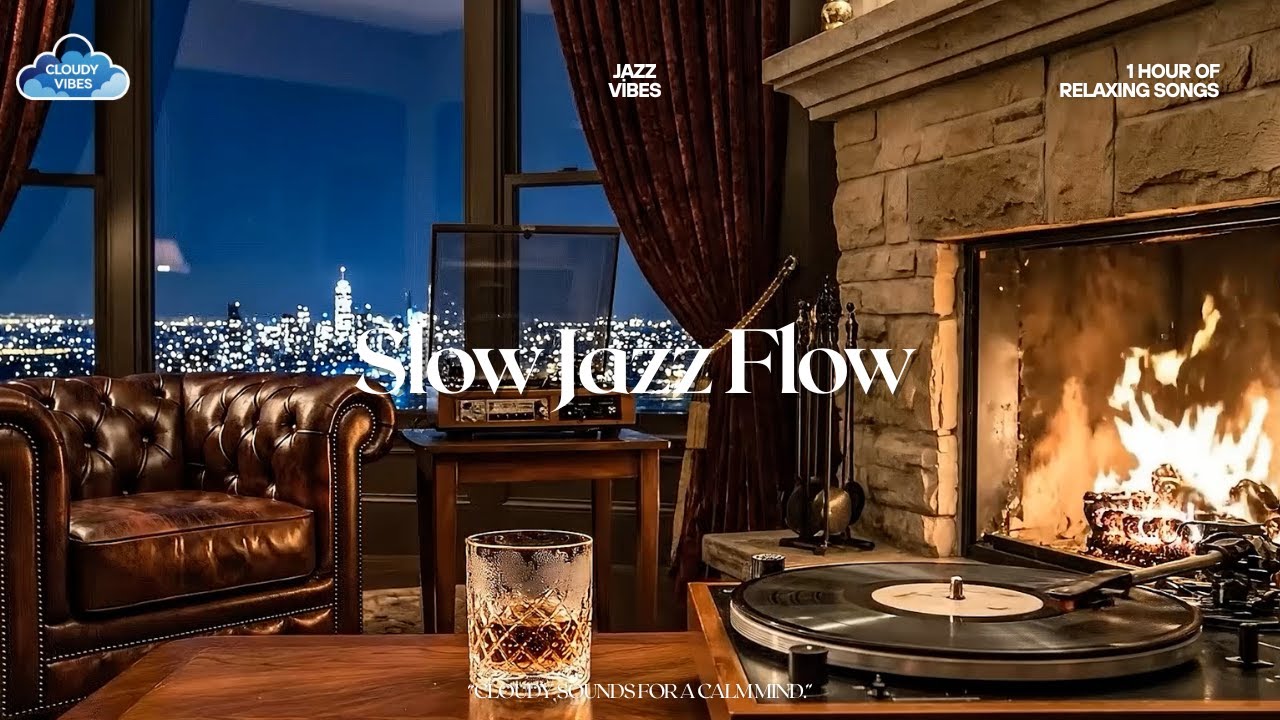 Slow Jazz Flow | Gentle Sounds for Calm Evenings 🕯️