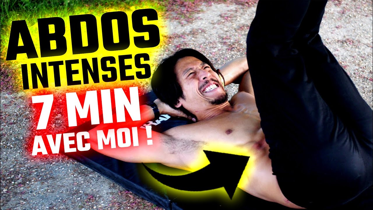 7 MIN ABDOS VISIBLES - MA ROUTINE &Agrave; FAIRE AVEC MOI 🔥