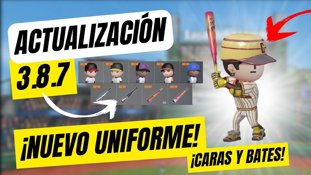 ¡NUEVA ACTUALIZACIÓN 3.8.7 EN BASEBALL 9! 🔥