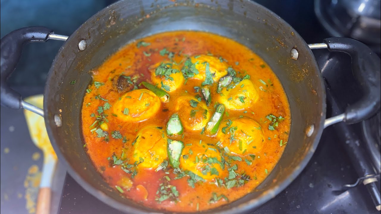 अंडा करी बनाने का आसान तरीका BEST EGG CURRY RECIPE |Quick & EasyHome-Style Gravy |