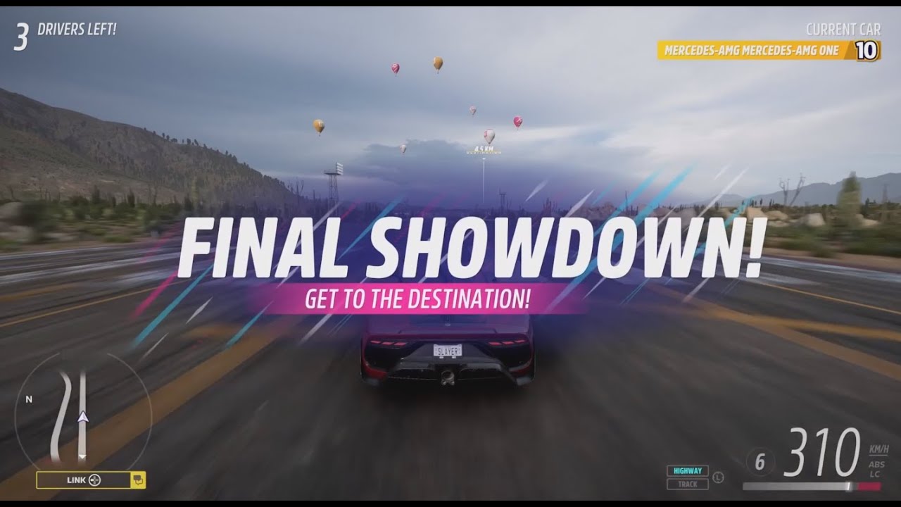 I got Mercedes AMG ONE before the final race (FORZA HORIZON 5 ELIMINATOR)