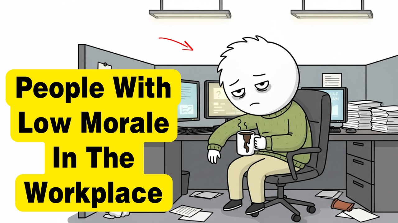 The Psychology of People With Low Morale In The Workplace