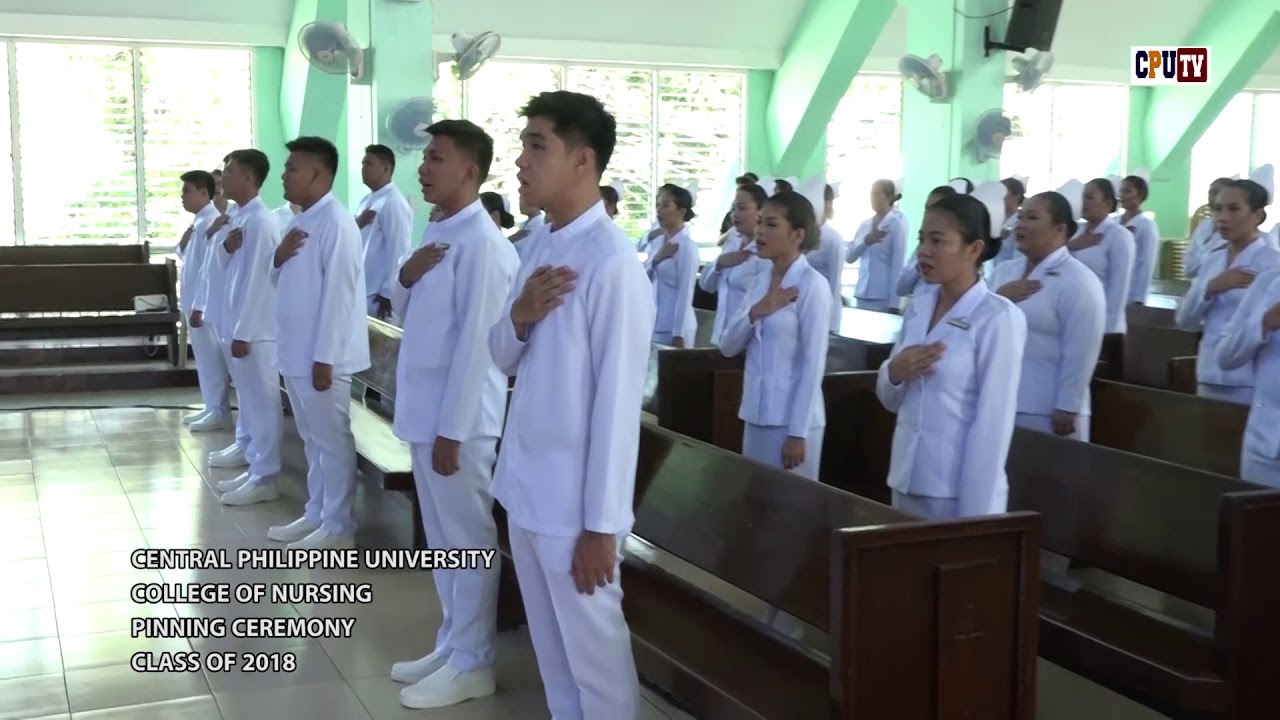 BSN PINNING CEREMONY OF CLASS 2018