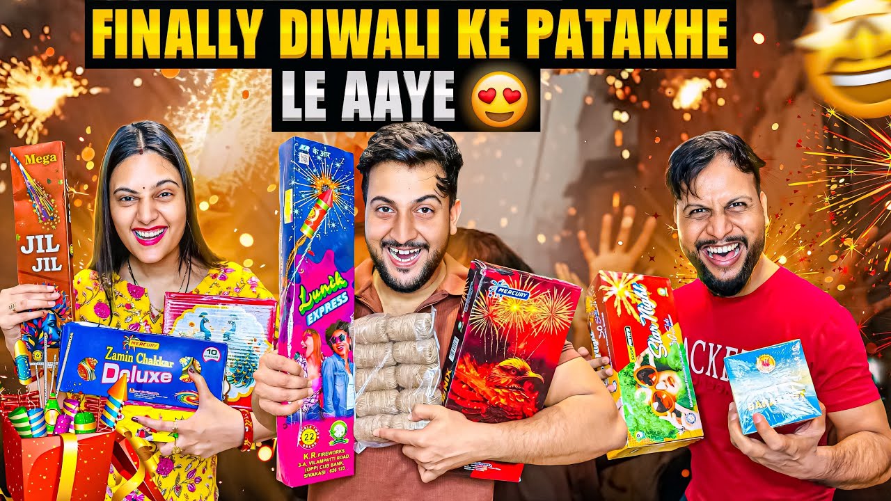 Finally Diwali Ke Patakhe Le Aaye💥😍 | Vinay Thakur Vlogs