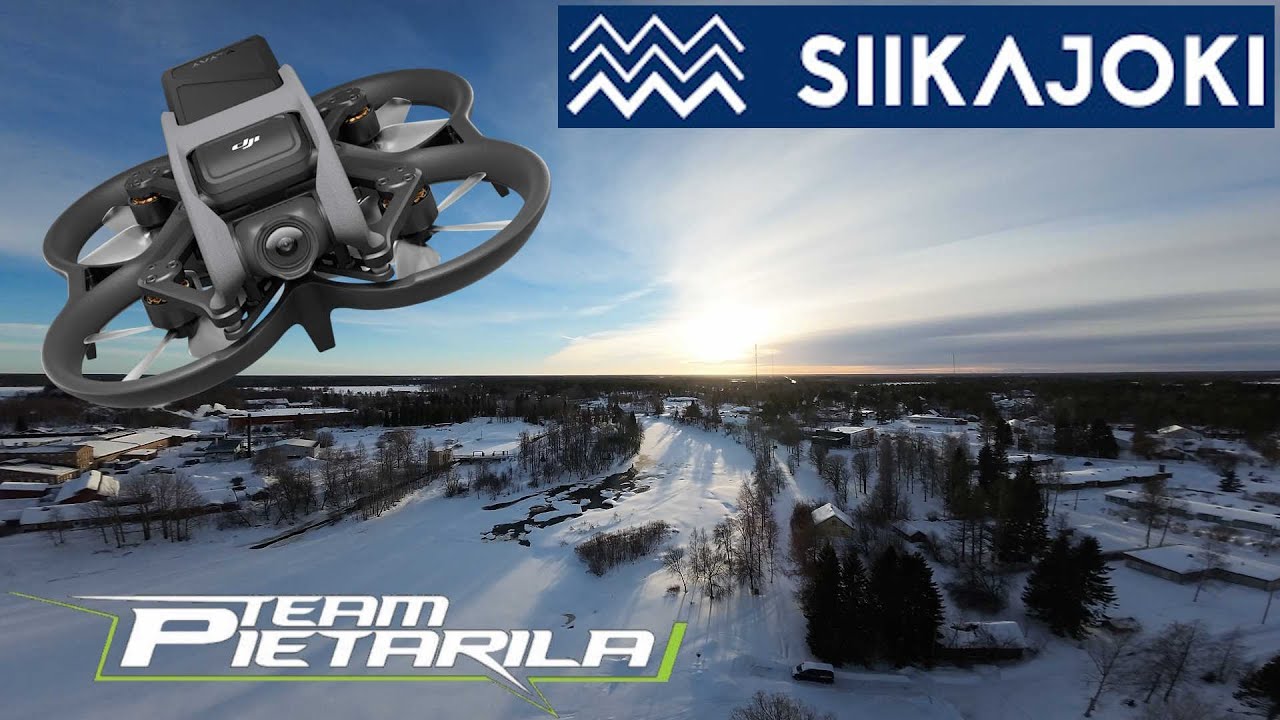 Drone flight over Ruukki (Siikajoki)