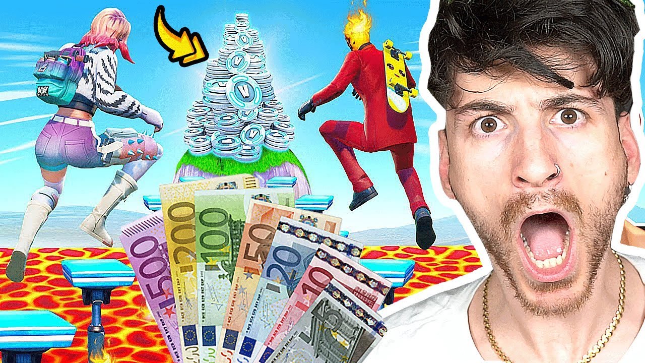 du KRIEGST 100€ wenn ich STERBE (KEIN FAKE) Deathrun in Fortnite