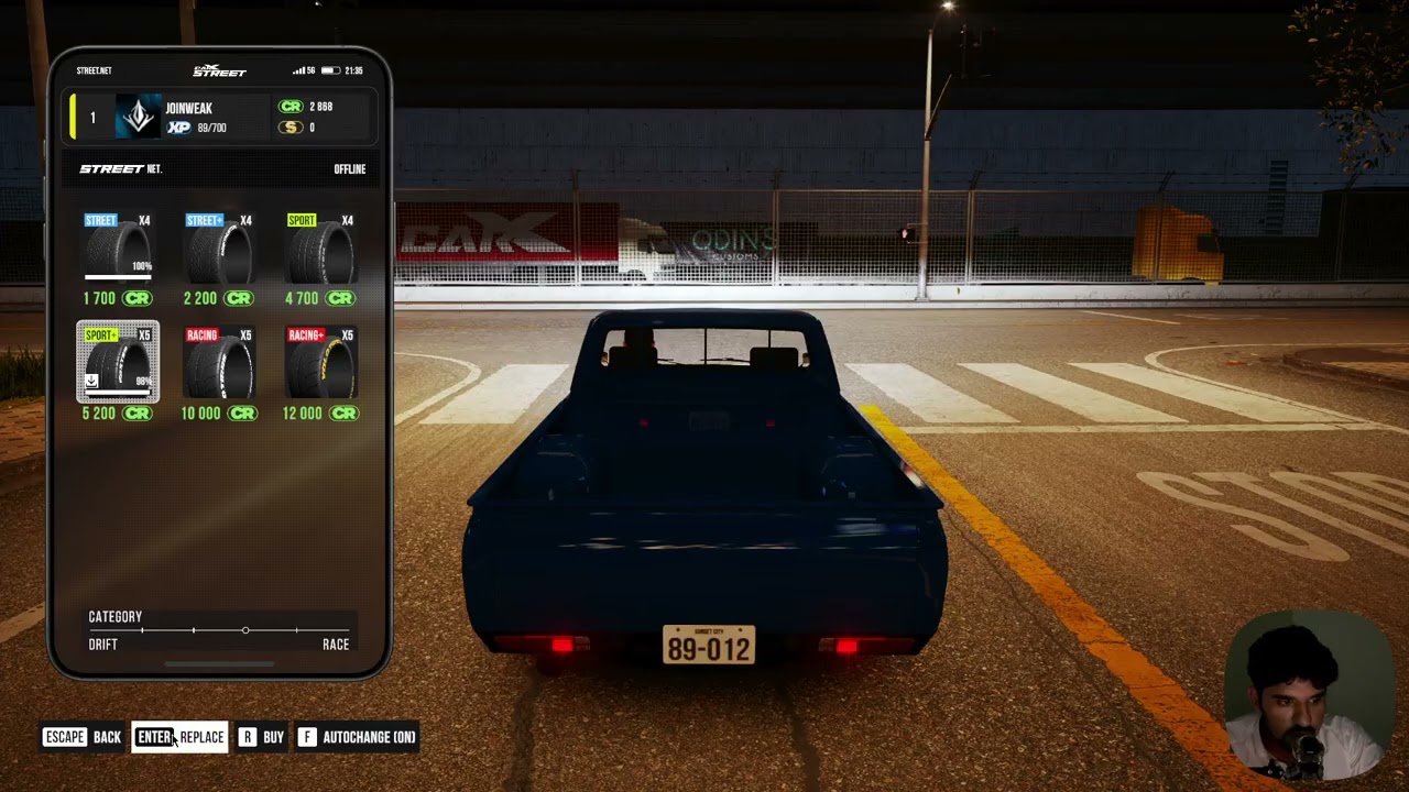 CarX Street PC How to Change Car Tires