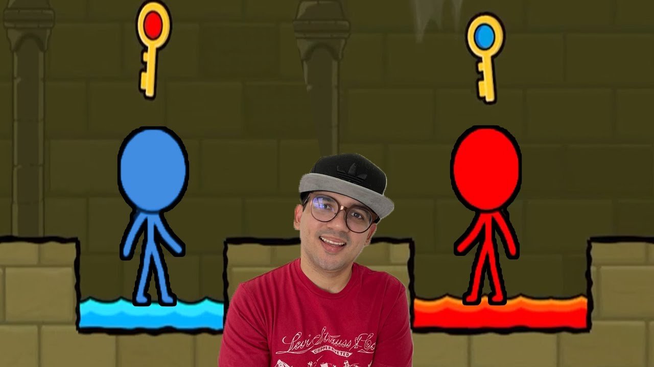 BONECO DE PALITO DE FOGO E BONECO DE PALITO DE &Aacute;GUA!! (Jogos de Celular)