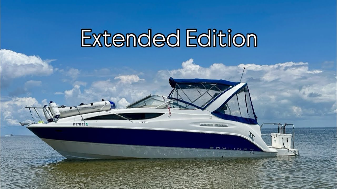 Noobs with a GoPro and a Boat: Dauphin Island: Bayliner 2855#vacation #boat #sleep #camping 