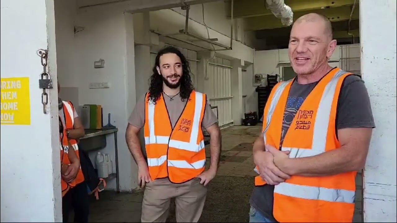 אורה ומלכה לשאול היקר💖 מ-מצילות המזון, ברכות🪷 ופרידה מצוות המתנדבים בשוקאוכל בנחלאות