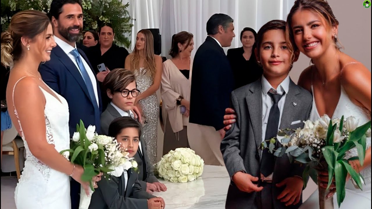 Marcelo, Hijo De Michelle Renaud Opacó A Su Mami Al Entregarla En El Altar