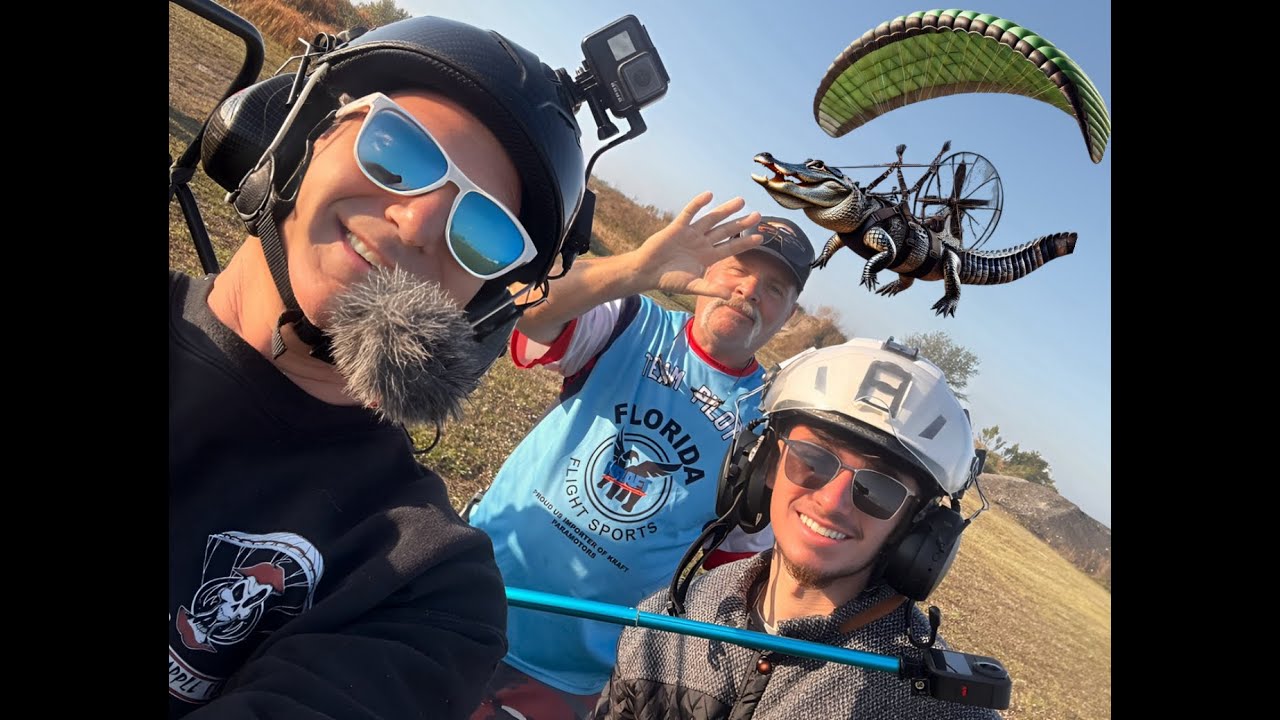 Para-Gator-Bait - Flying the Vittorazi Cosmos 300 over gator infested waters