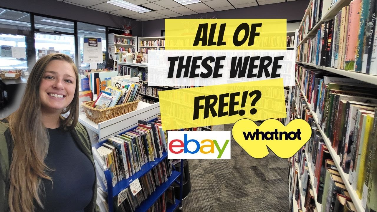 Как я нахожу книги для продажи на Whatnot и eBay, чтобы зарабатывать на этом на полную ставку &mdash; б...