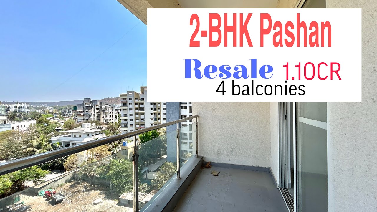 Pune Pashan Resale 2BHK flat for sale With all basic amenities geted community.