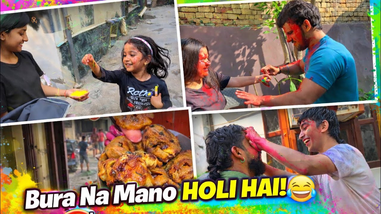 Bura Na Mano Holi Hai! 😂🌈 | Full Day Holi Vlog