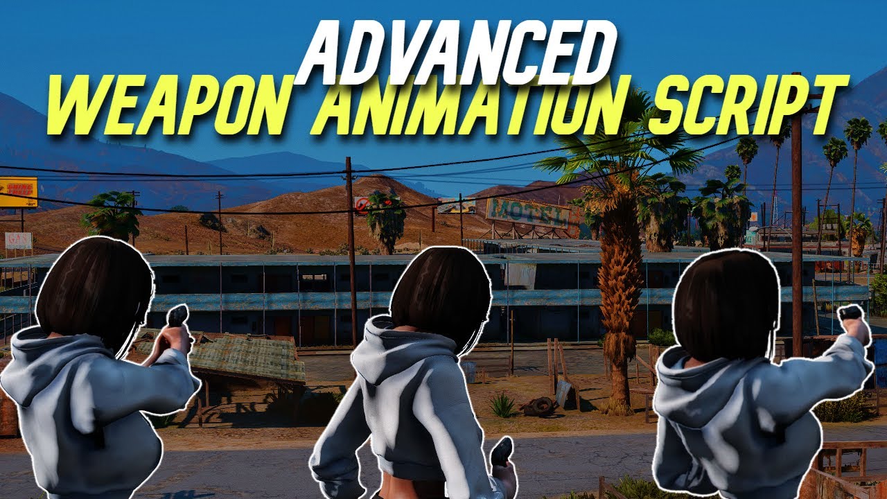 FiveM -  FREE Advanced Weapon Animation and Holster System