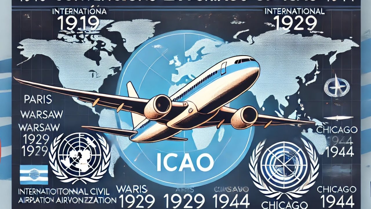 FALA SALDANHA - Curso de Comissário - Criação da ICAO e Convenções Internacionais