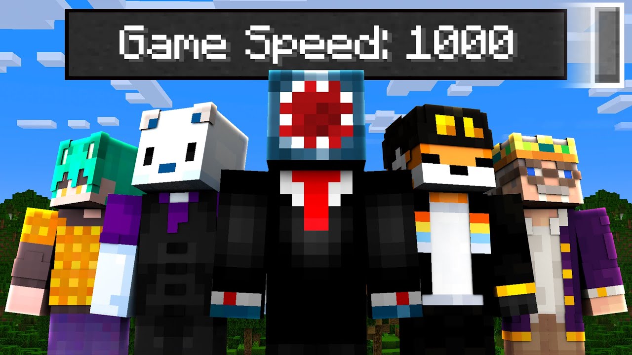 Minecraft But it's 100x Speed