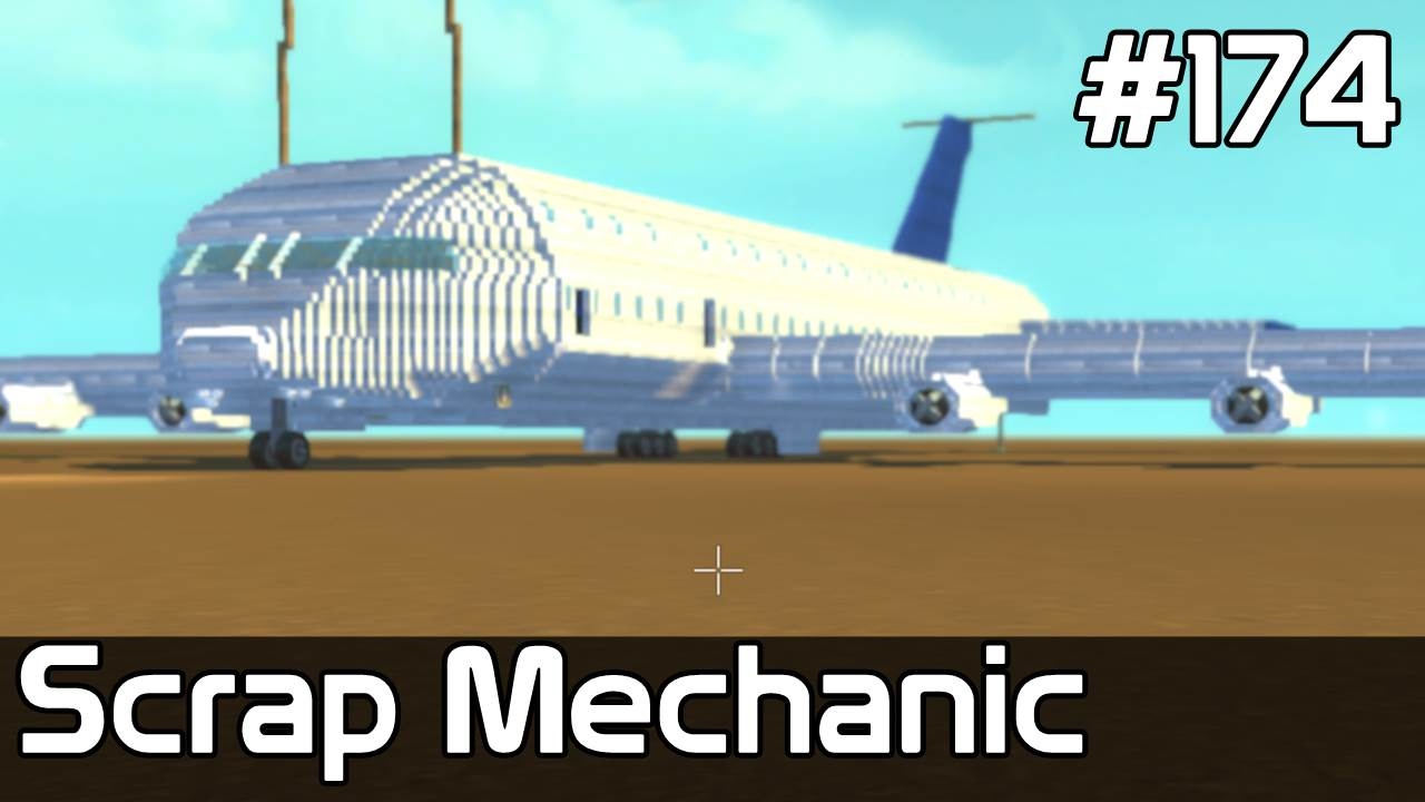 Scrap Mechanic Po Polsku [#174] GIGANTYCZNE Zniszczenie w Powietrzu