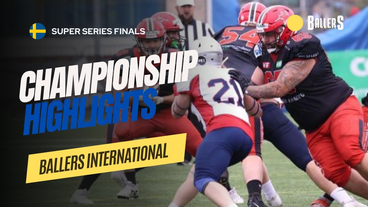 Carlstad Crusaders vs Stockholm Mean Machines || Swedish Champion Games Highlight || 2024