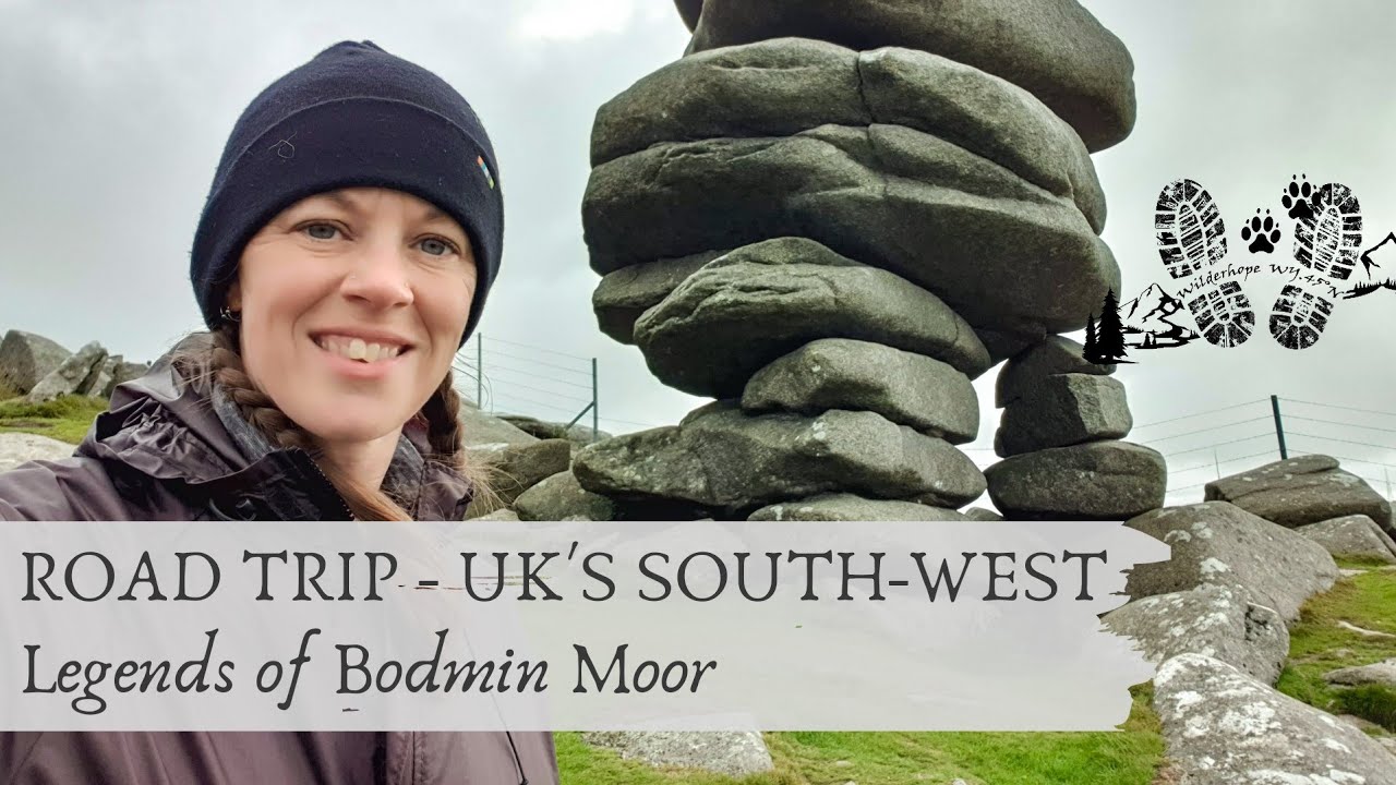 LEGENDS of BODMIN MOOR: Cheesewring Rock and the Hurlers - SOUTH-WEST UK ROADTRIP