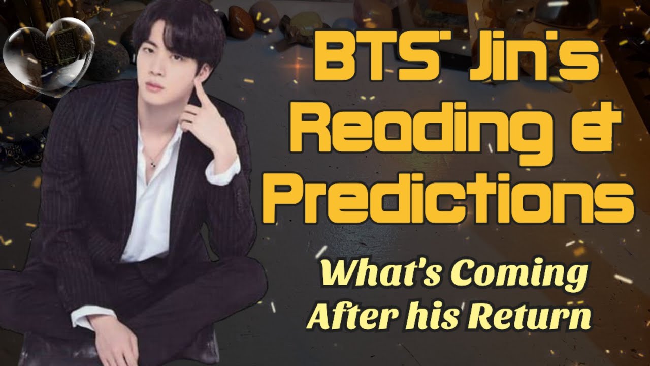 BTS' Jin's Predictions🔮What's coming for him after he's back 🌻✨🪽🪶🦉🧿🤍❤️
