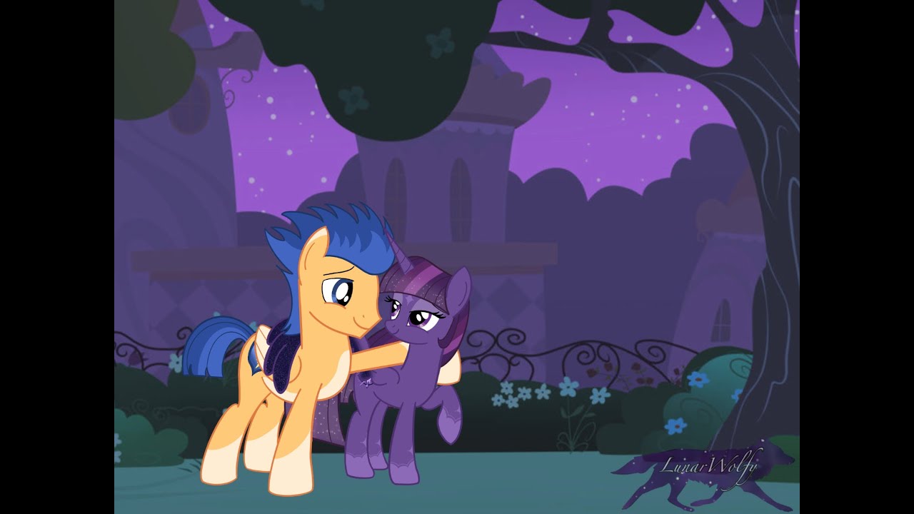 MLP Twilight Sparkle and Flash Sentry (REDESIGN) (Speedpaint)