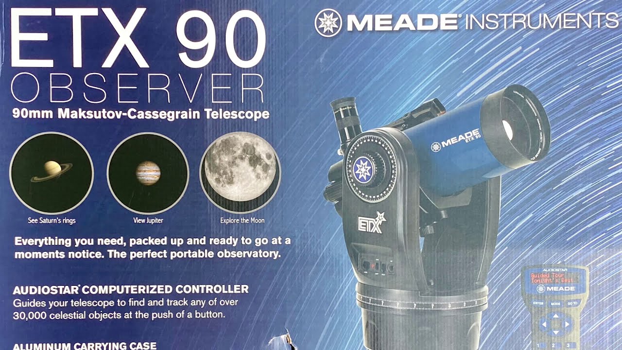 Star gazing With The Meade ETX 90 Observer Telescope 2020 Rocking The Retired Life