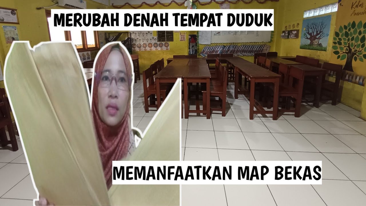 Part 1 : MERUBAH DENAH TEMPAT DUDUK & MEMBUAT MEDIA #sekolah#fyp#mediabelajar