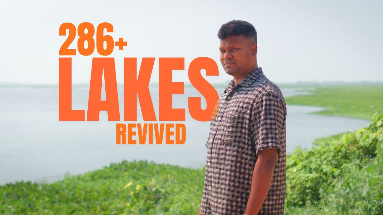 Why This Engineer Left His Dubai Job To Restore Tamil Nadu’s Lakes