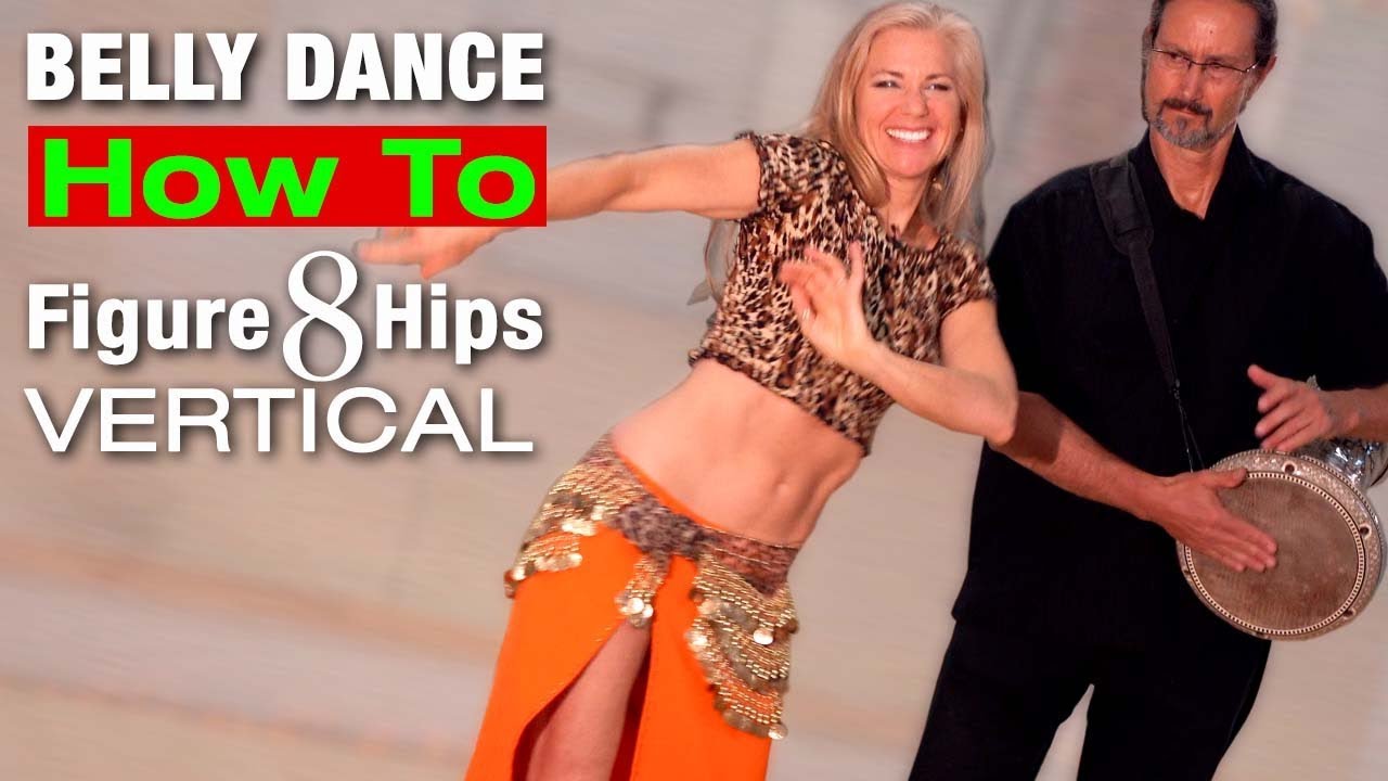HIP FIGURE 8 VERTICAL How to Belly Dance - Jensuya Belly Dance