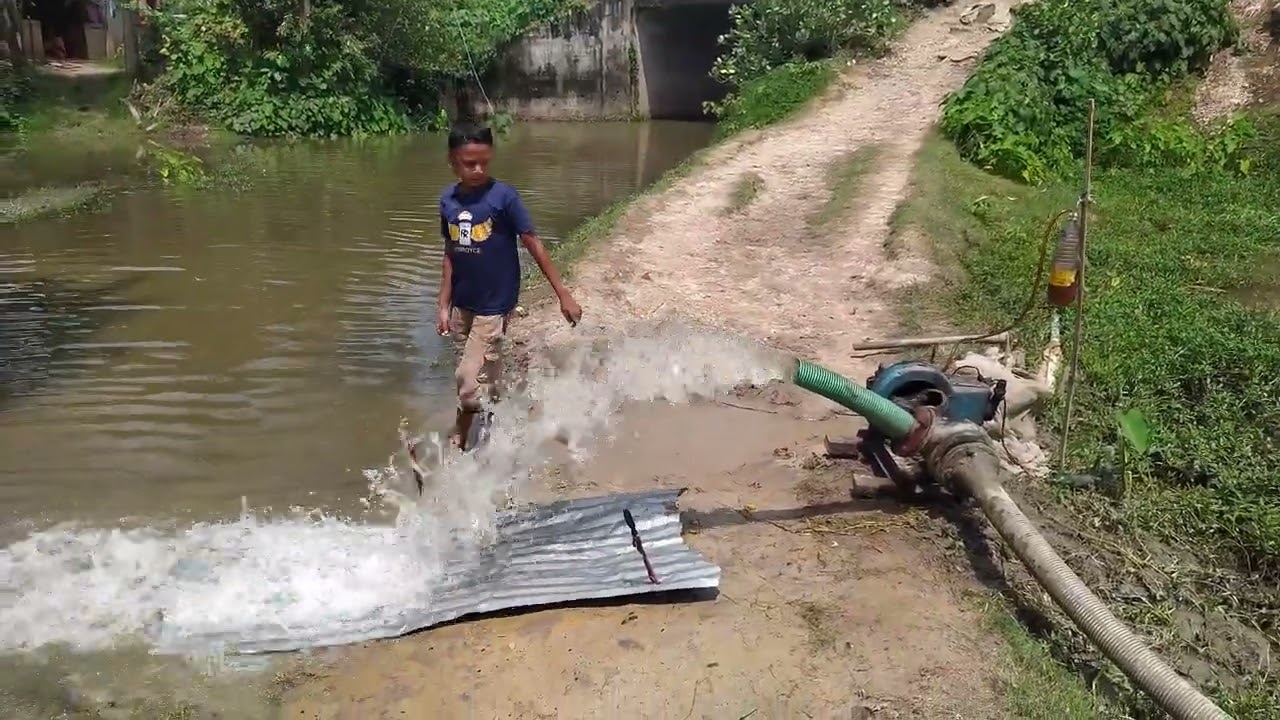 Bangladeshi diesel engine water pump