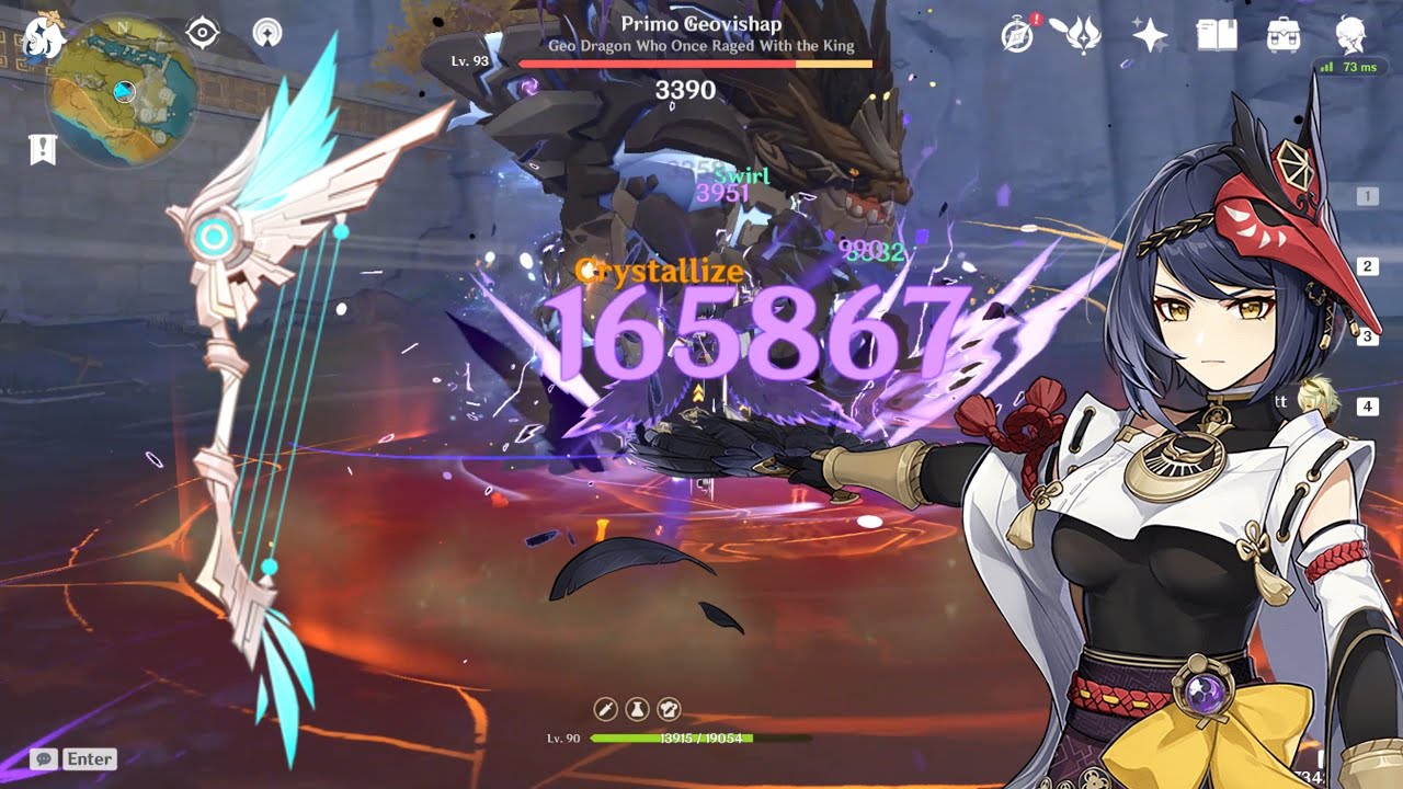 KUJOU SARA MAIN DPS BUILD