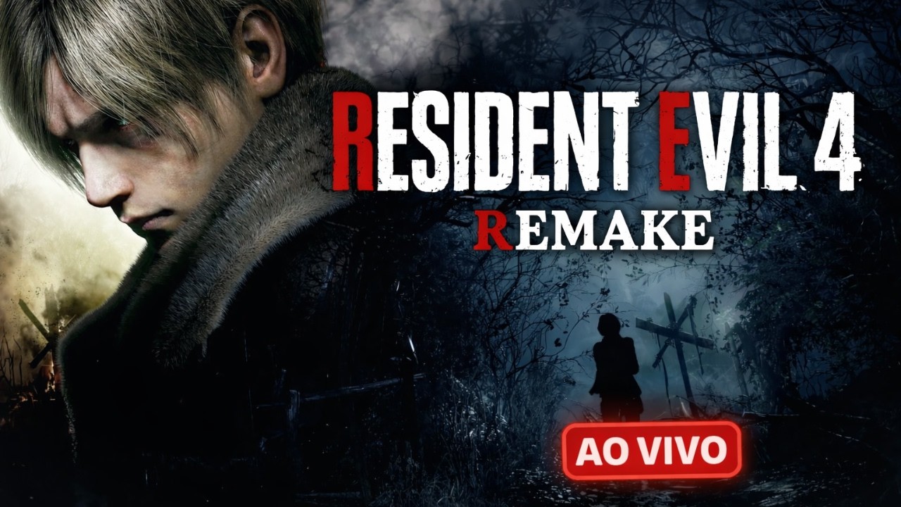 COM FRAUDA E SEM CORAGEM | Resident Evil 4 Remake AO VIVO