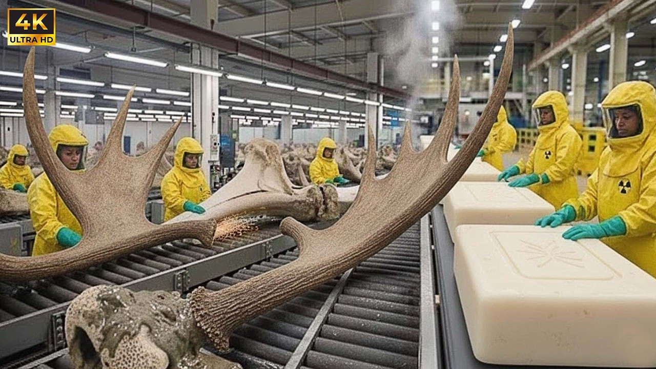 Inside the Bath Soap Factory: From Moose to Bath Soap | Full Process